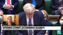 New 'partygate' revelations heap more pressure on UK PM