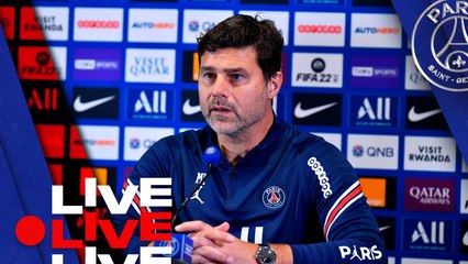 Replay : Conférence de presse de Mauricio Pochettino avant Brest