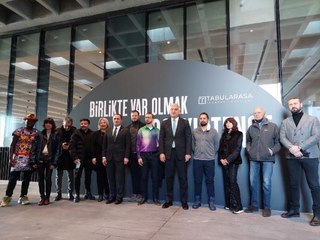 Son dakika haberi: AKM'DE İLK ULUSLARARASI SERGİ BAKAN ERSOY'UN KATILIMIYLA AÇILDI