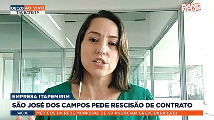 A Prefeitura de São José dos Campos pediu a rescisão de contrato com empresa Itapemirim. Mais informações com a Juliana Server.Saiba mais em youtube.com.br/bandjornalismo#BandNews #Itapemirim #viagens