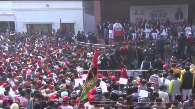 EC norms go for a toss at Samajwadi Party's 'virtual rally'