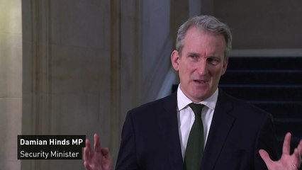 Hinds: UK must defend its security after MI5 warning