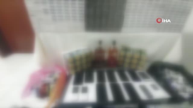 Diyarbakır'da kaçak sigara, cep telefonu ve içki ele geçirildi