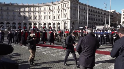Sassoli, funerali di Stato a Roma: l'arrivo di von der Leyen