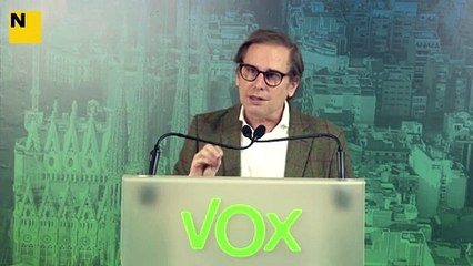 Download Video: El portaveu adjunt de Vox al Parlament, Joan Garriga, diu que només el 13% dels ajuntaments catalans tenen la bandera espanyola a la façana i valora la remodelació de la cúpula dels Mossos d'Esquadra