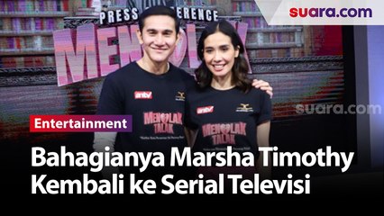 Bahagianya Marsha Timothy Kembali ke Serial Televisi