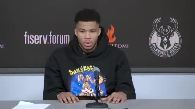 Bucks - Antetokounmpo : La défense, c'est tout ce que nous pouvons retenir du match