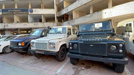 5 milyon liralık 5 lüks cipi şase numaralarını değiştirip satmaya çalıştılar