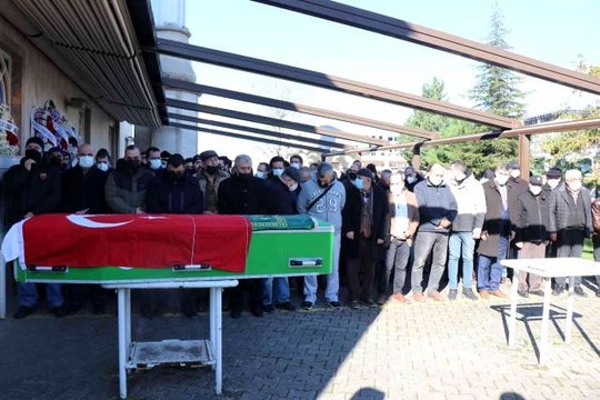 Beyin kanaması geçiren milli takım antrenörü son yolculuğuna uğurlandı