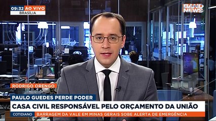 Télécharger la video: A partir de agora é a Casa Civil que terá a palavra final na execução do orçamento da União. Antes, essa atribuição era do ministério da Economia. Rodrigo Orengo trouxe as informações. Saiba mais em youtube.com.br/bandjornalismo#BandNews