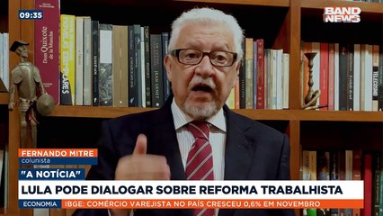 Como Lula pode lidar com a questão da reforma trabalhista sem afastar aliados. Veja na coluna "A Notícia" com Fernando Mitre (@fernandomitre).Saiba mais em youtube.com.br/bandjornalismo#BandNews
