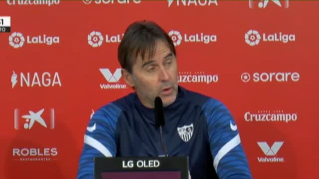 Lopetegui: Lo seguro es que saldremos con once que defenderán nuestro escudo