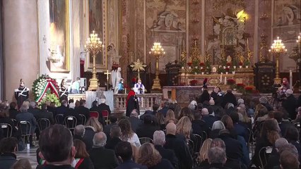 Sassoli, l'addio della moglie: "Avevamo ancora tanto da dirci"