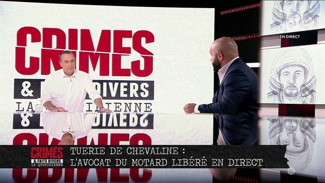 EXCLU - Tuerie de Chevaline: La colère en direct dans Crimes ce midi de l'avocat du motard qui a été placé en garde à vue: On a frôlé une erreur judiciaire dramatique ! - VIDEO