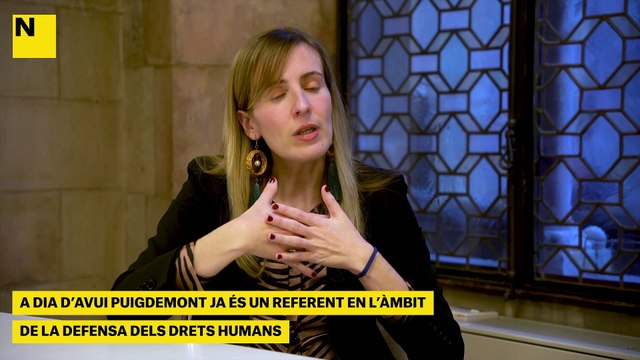 VICTÒRIA ALSINA: A DIA D’AVUI PUIGDEMONT JA ÉS UN REFERENT EN L’ÀMBIT DE LA DEFENSA DELS DRETS HUMANS