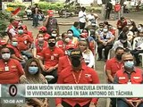 Táchira | GMVV entregó 10 viviendas aisladas en el Municipio Bolívar