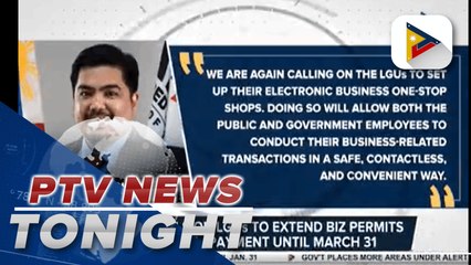 ARTA calls on LGUs to extend business permits renewal, payment until March 31