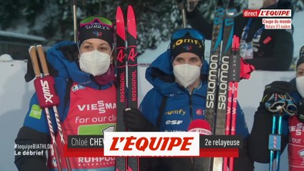 Chevalier : « C'est la première fois ! » - Biathlon - CM (F)