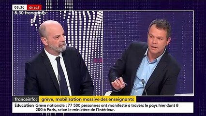 VIDÉO - “Je ne suis pas parfait” : Jean-Michel Blanquer esquisse un mea culpa