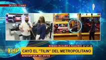 Comas: capturan al 'Tilín del Metropolitano', delincuente adolescente que robaba celulares