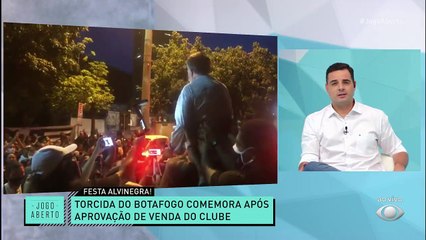 O torcedor do Botafogo fez a festa na noite de ontem, após a confirmação da venda do clube! Será que volta a brigar por títulos? E no Flamengo, Arrascaeta renova?#JogoAberto