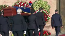 Funeral de David Sassoli com homenagens ao Homem, ao pai, ao jornalista e ao politico