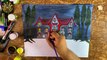 How to Draw Ghost House Step by Step │Acrylic Painting MWBS ART & CRAFT