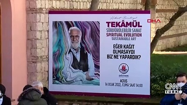 Emine Erdoğan, Tekâmül Sürdürülebilir Sanat Sergisi'nin açılışını yaptı