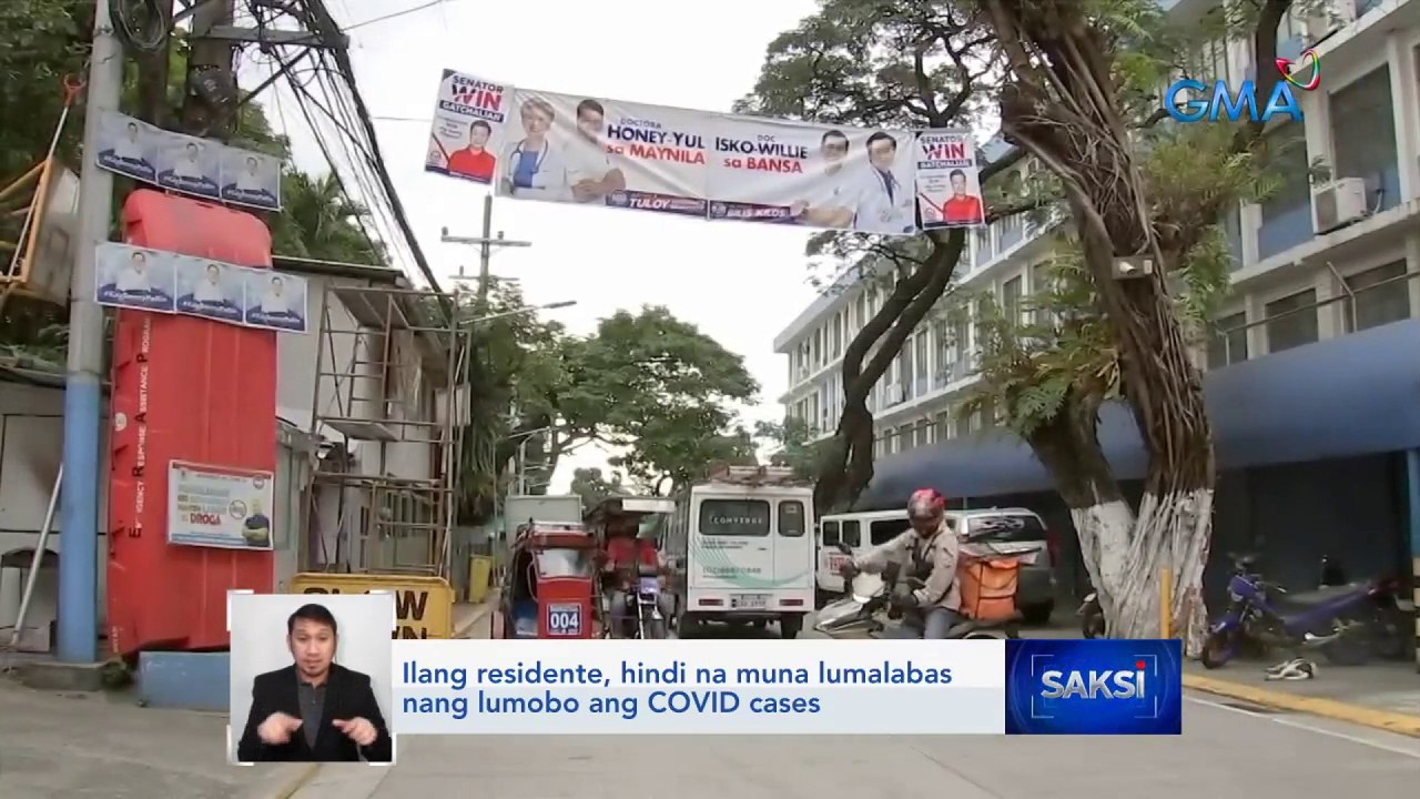 Ilang residente, hindi na muna lumalabas nang lumobo ang COVID cases | Saksi