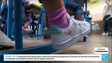Francia anuncia acciones para mejorar las condiciones de los educadores en medio de la pandemia