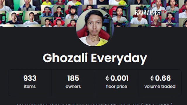 Cerita Ghozali Everyday Raup Rp 1,5 M dari Foto Selfie NFT