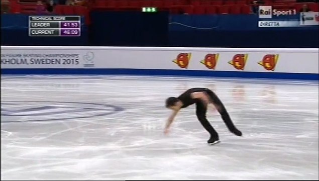 EC15 - Commentators mention Hanyu (RAI ITA)
