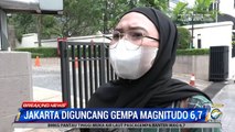 Gempa Banten Terasa hingga Jakarta, Pekerja di Kawasan SCBD Panik Berlarian Keluar