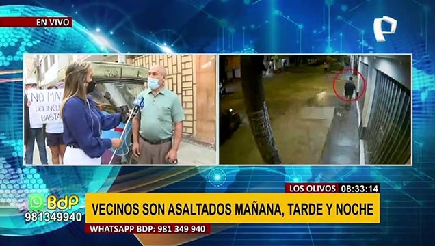 Otro policía es víctima de la delincuencia: hampones le arrebatan celular en Los Olivos
