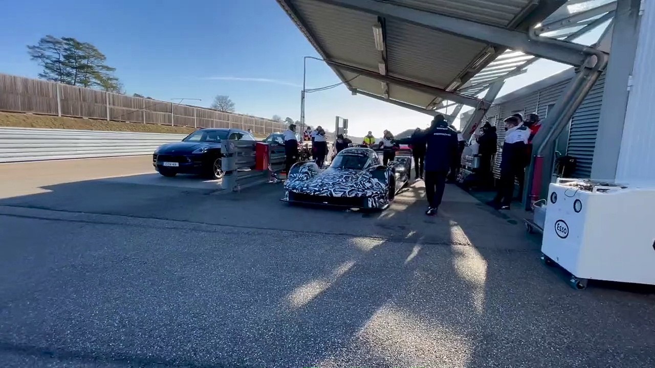 WEC IMSA Porsche First Test Prototype Lmdh 2023 Makowiecki
