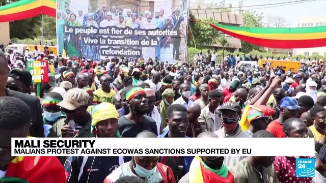 Malians out in force after junta calls protests over sanctions