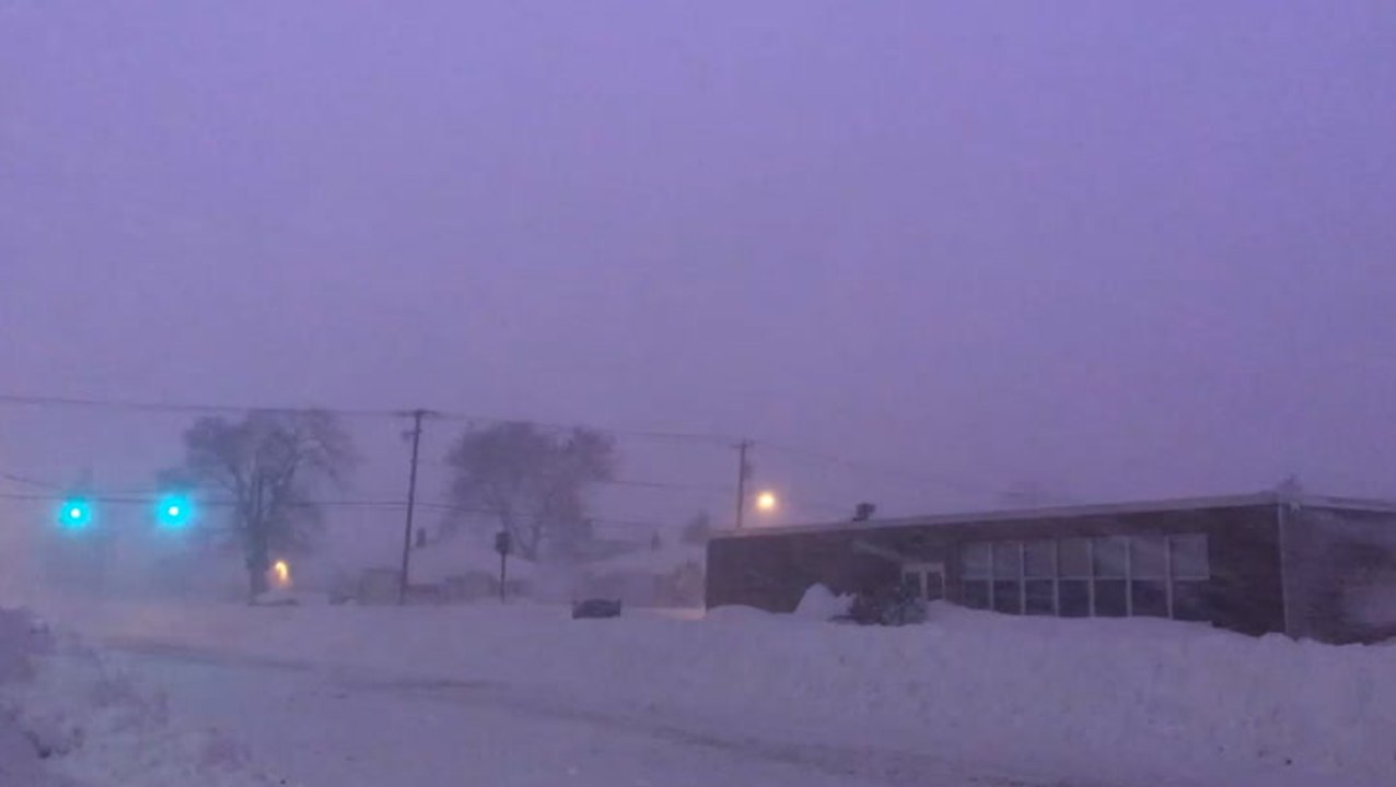 How thundersnow strikes during a storm