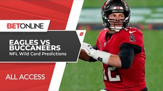 Tom Brady and Bucs 8.5-Points Favorites over Eagles | BetOnline All Access NFL Wild Card Picks