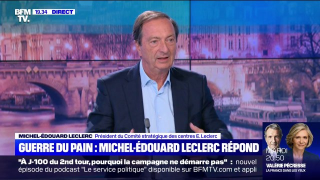 Michel-Édouard Leclerc sur la baguette à 29 centimes: Je n'ai jamais eu affaire à une polémique aussi ridicule