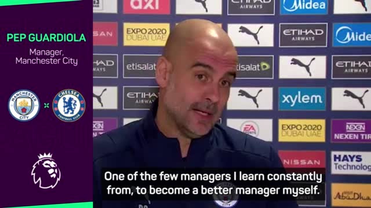 Guardiola praises 'excellent' Tuchel ahead of Chelsea clash