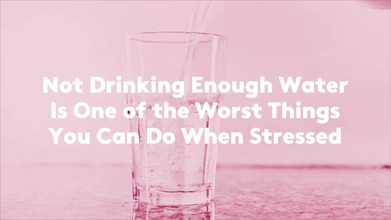 Not Drinking Enough Water Is One of the Worst Things You Can Do When