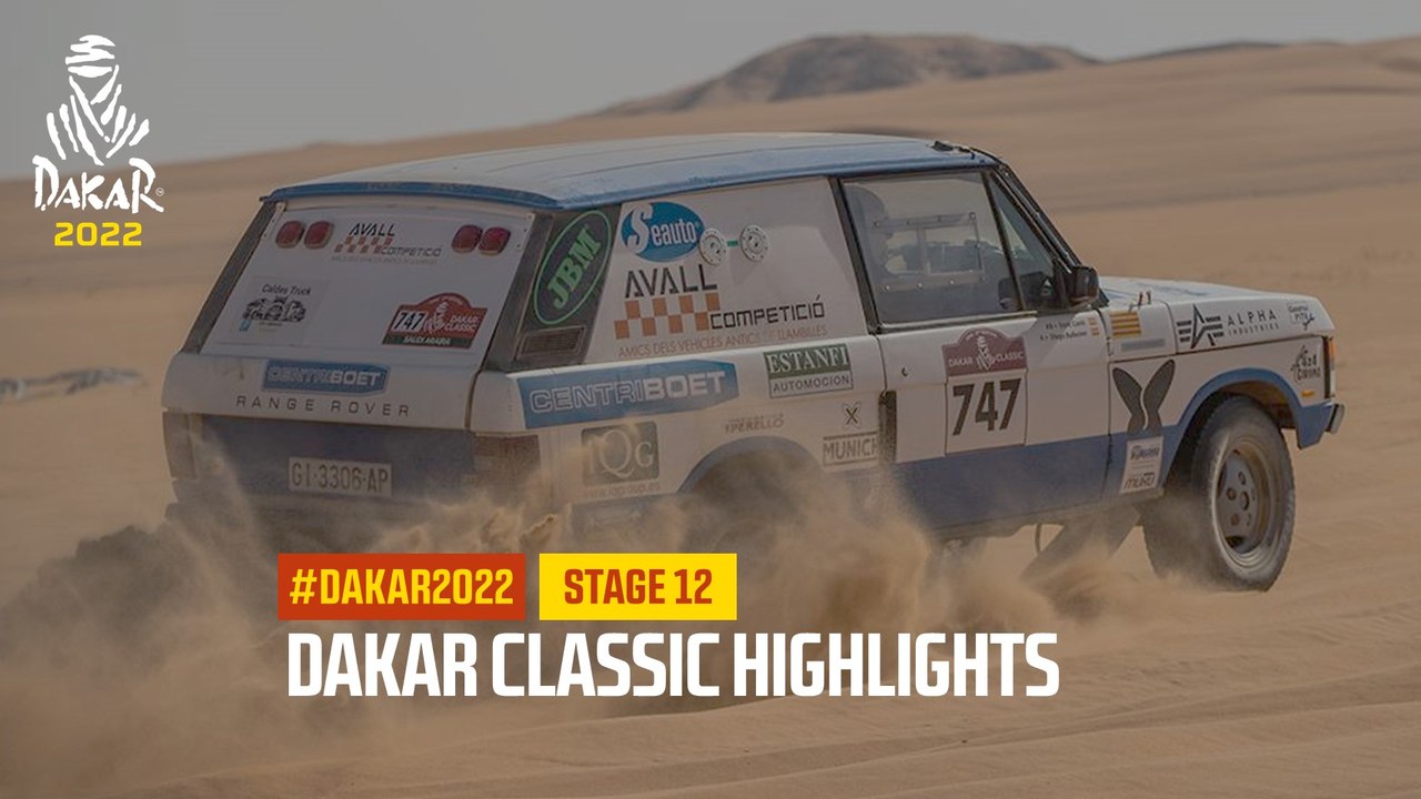 Dakar Classic Highlights - Stage 12 - #Dakar2022