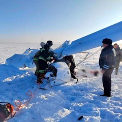 Eşine doğum günü hediyesi olarak kiraladığı uçak düştü: 2 yaralı