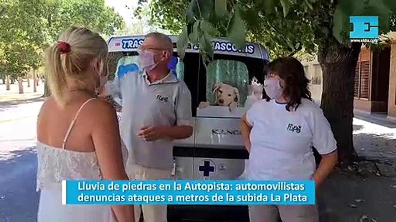 Lluvia de piedras en la Autopista: automovilistas denuncias ataques a metros de la subida La Plata