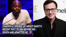 Dave Chapelle Reacts To Bob Saget Death