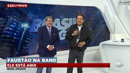 Em visita a Datena no Brasil Urgente, apresentador contou um pouco de como será o seu programa de estreia na Band.