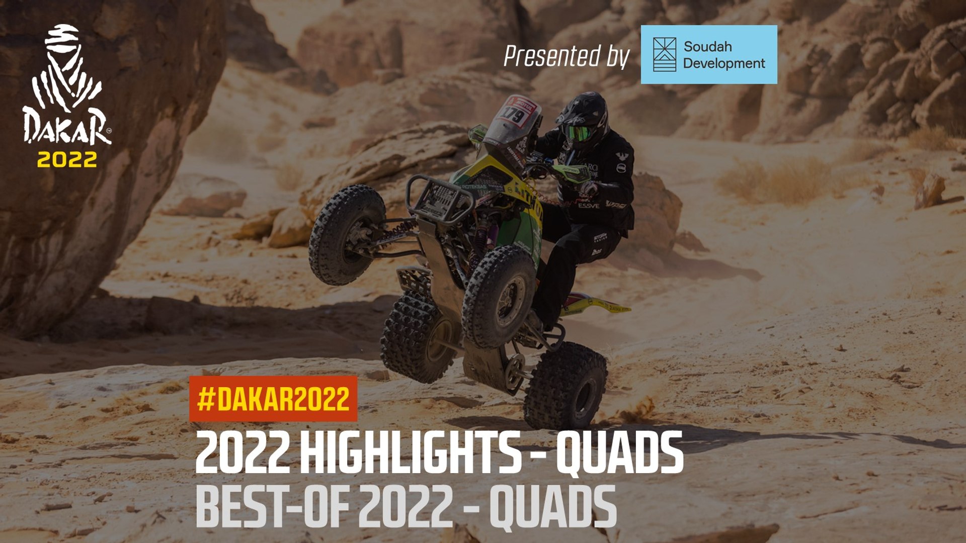 Quad Highlights presented by Soudah Development - #Dakar2022 - Vidéo  Dailymotion