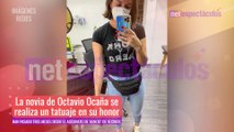 Novia de Octavio Ocaña lo llevará siempre en su piel