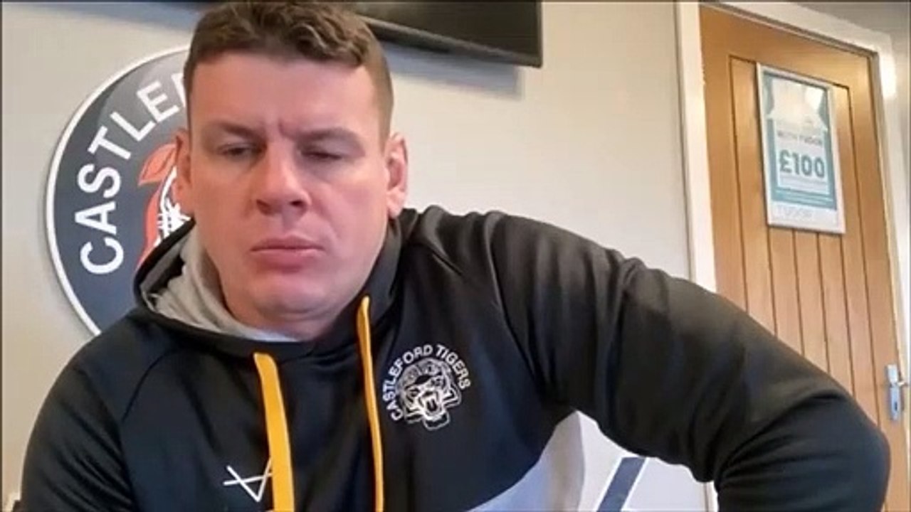 Castleford Tigers Boss Lee Radford Looks Ahead To The First Game Video Dailymotion