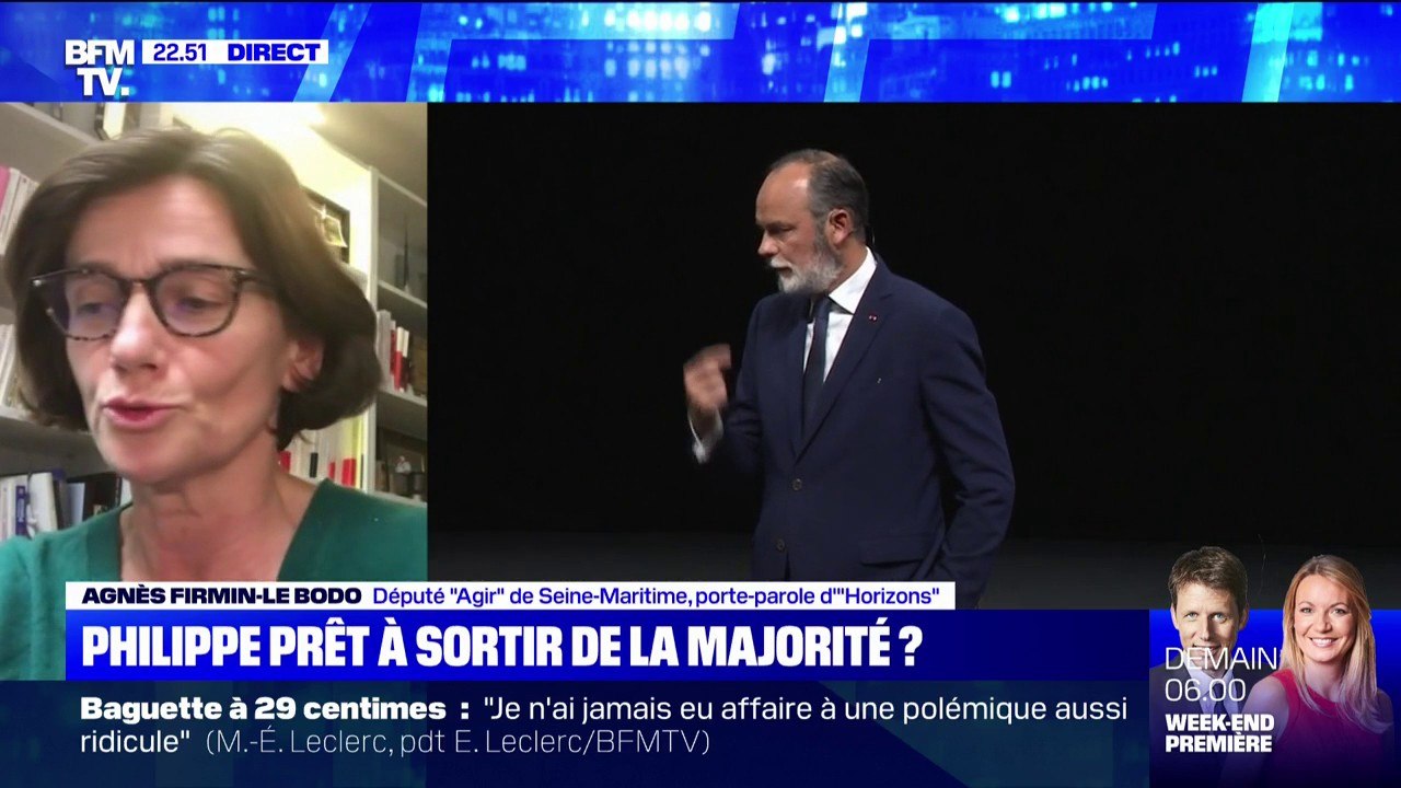 Agnès Firmin Le Bodo: "Je ne reprendrai pas ma carte à Agir, comme beaucoup d'entre nous"